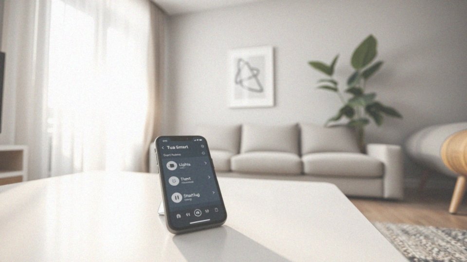 Jakie są dostępne opcje personalizacji w aplikacji Tuya Smart?