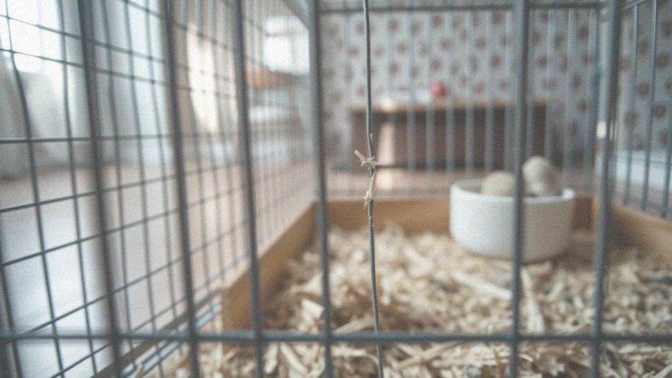 Jakie są przyczyny gryzienia klatki przez chomika?