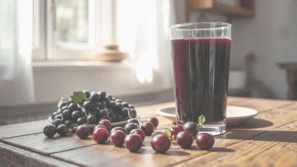 Jak często powinno się pić sok z czarnej porzeczki?