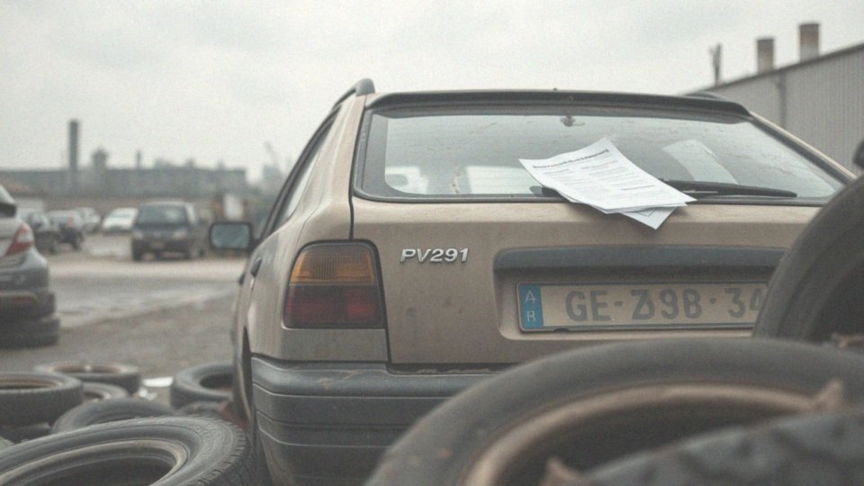 Jak przygotować się do złomowania auta bez jego rejestracji?