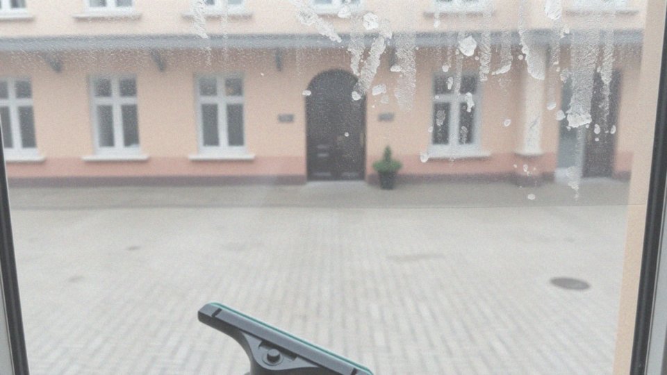 Kiedy najlepiej zmywać grunt z szyb?