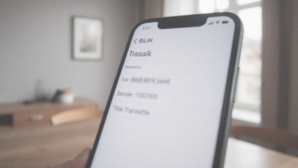 Jakie dane identyfikacyjne odbiorca może zobaczyć w przelewie BLIK?