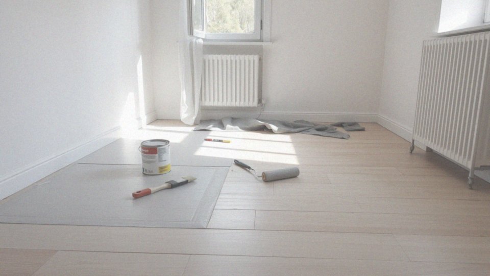 Jak malowanie podłogi może pomóc w tanim remoncie?