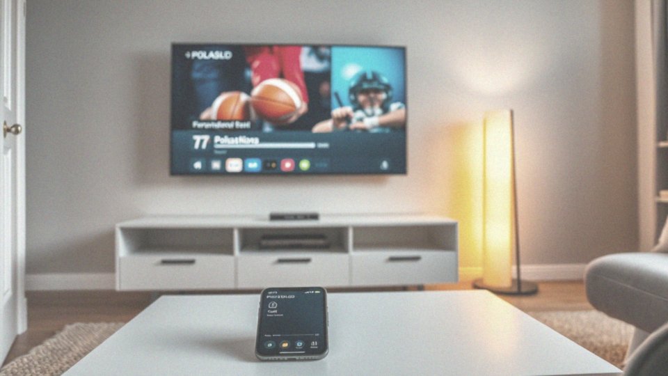Jak przesyłać obraz na telewizor z aplikacji Polsat Box Go?