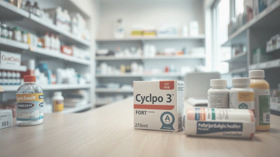 Jakie działanie ma Cyclo 3 Fort na naczynia krwionośne?