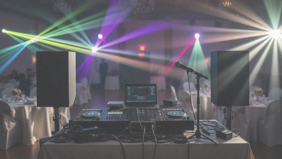 Jakie sprzęty są wykorzystywane przez DJ-a na wesele?