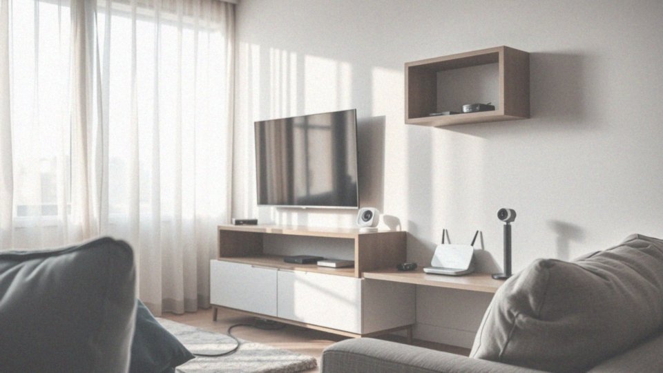 Jakie połączenia można wykorzystać do kamery w telewizorze, takie jak USB i Wi-Fi?