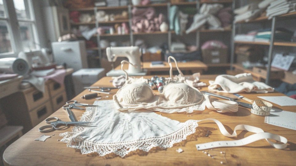 Jakie umiejętności są potrzebne do szycia biustonoszy na miarę?